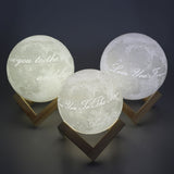 Customized 3D Enchanting Moon Lamp