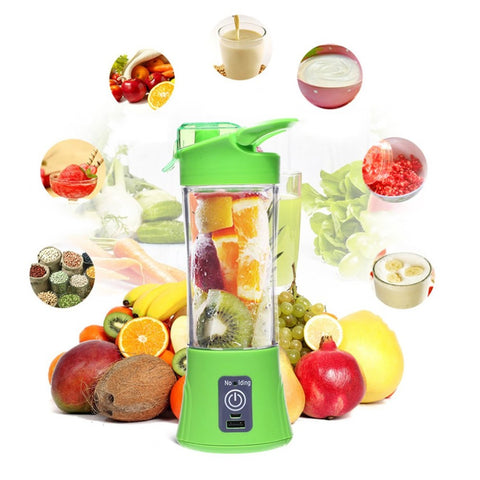 Portable Phone USB Rechargeable Juicer Bottle Blender