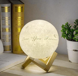 Customized 3D Enchanting Moon Lamp